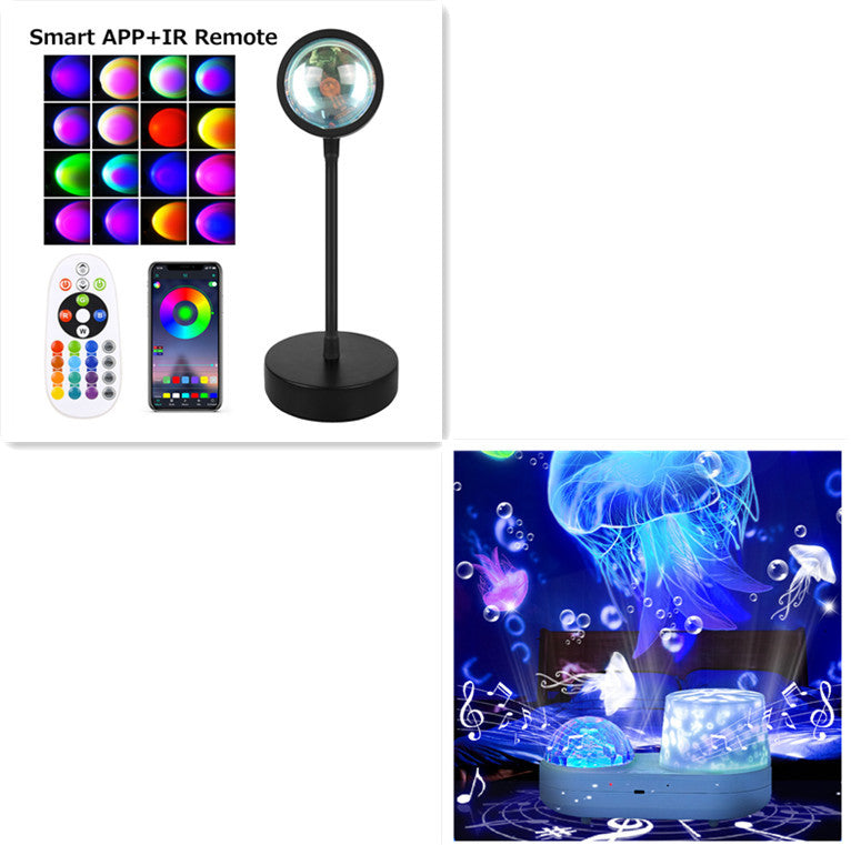 Sunset Projection Wall lamp Decoration Lighting