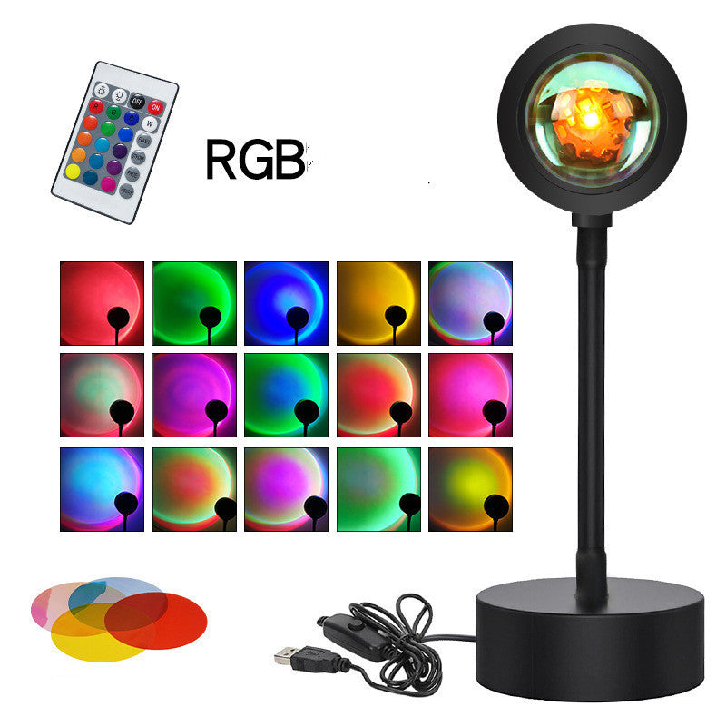 Sunset Projection Wall lamp Decoration Lighting