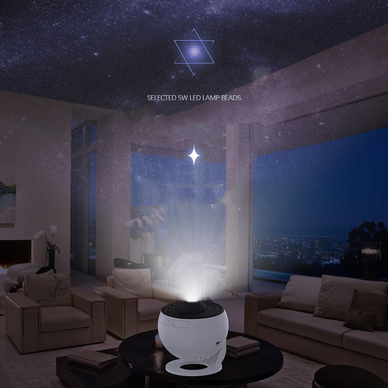 Night Light Galaxy Projector 360° Rotating Starry Sky Lamp