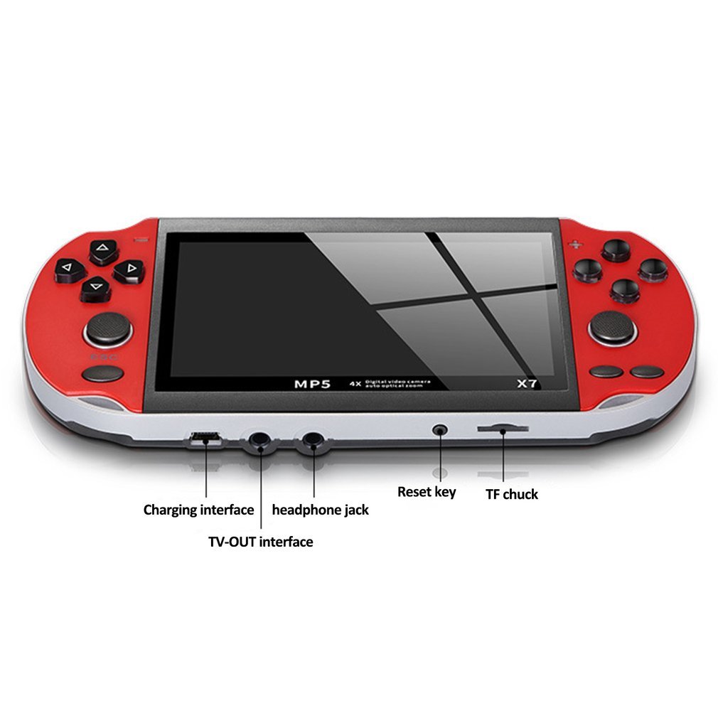 X7 Portable Gaming Console Handheld Game Player