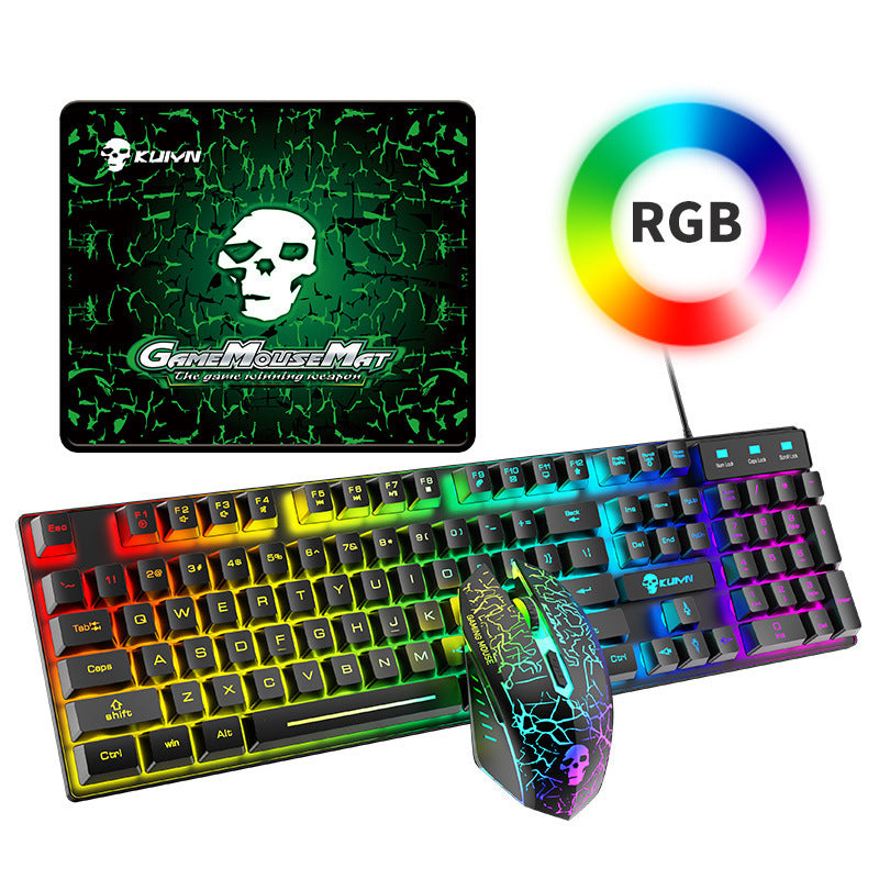 Kuiying Luminous Keyboard And Mouse Set