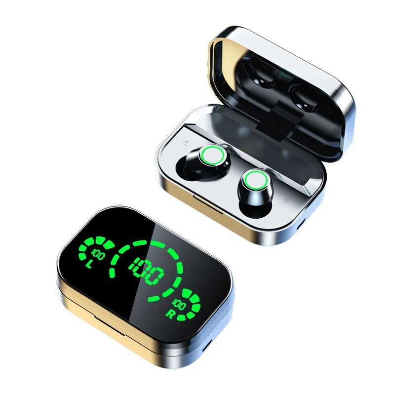 Wireless Bluetooth Earbuds Digital Display &  | SmartLED Lighting