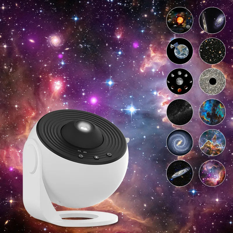 Night Light Galaxy Projector 360° Rotating Starry Sky Lamp