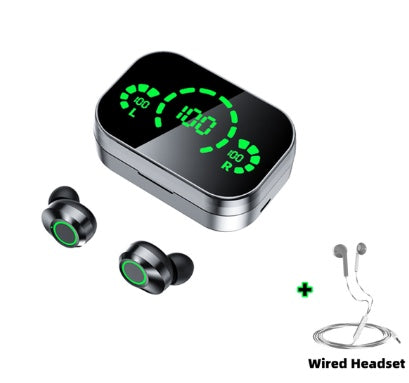 Wireless Bluetooth Earbuds Digital Display &  | SmartLED Lighting